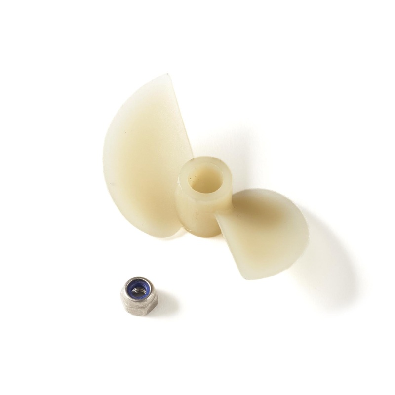 Heng Long Tornado 470mm Deep Vee Propeller and Nut Set