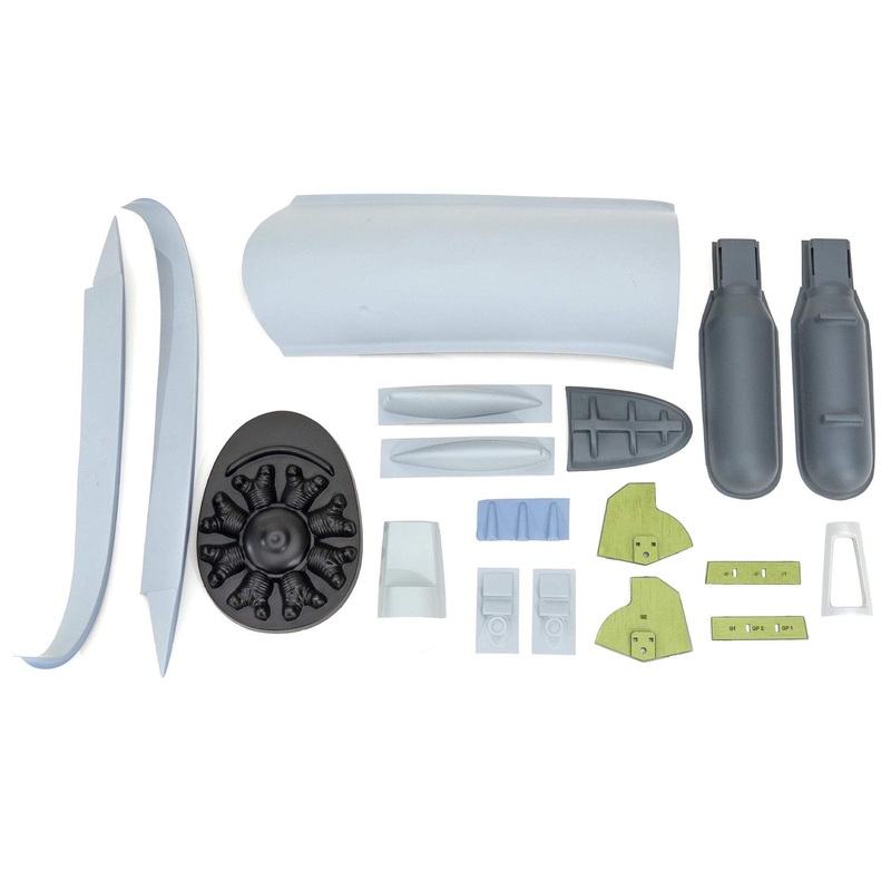 Nexa 1500mm P-47D Thunderbolt Camo Plastic Parts Set