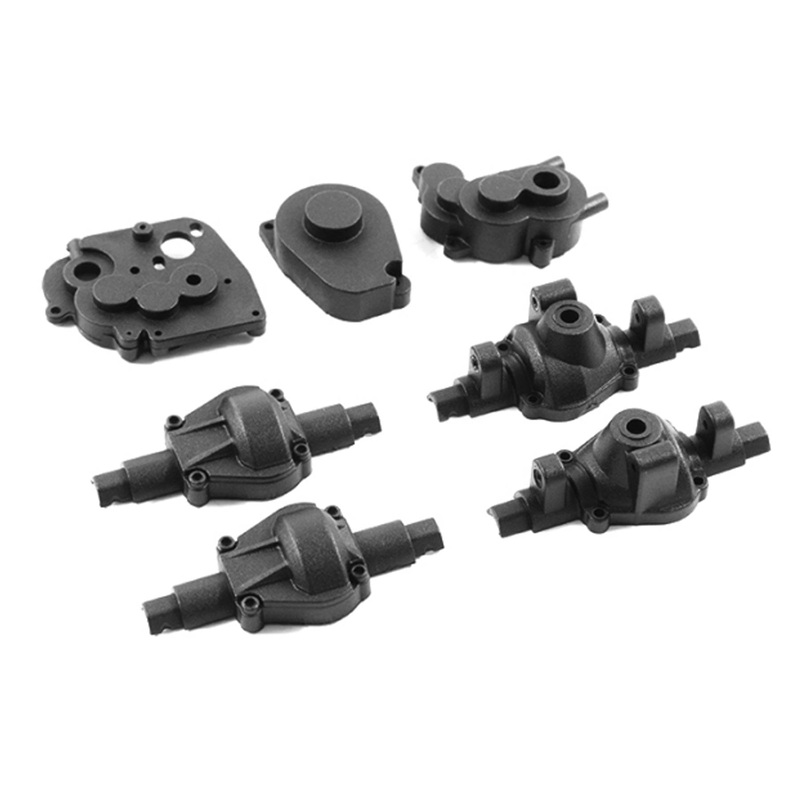 Hobby Plus 1/24 Scale CR24 Transmission Gear Box & Axle Case Set