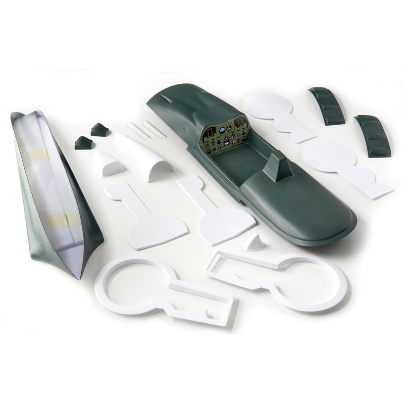 Nexa 1580mm A6M5 Zero Green Plastic Parts Set
