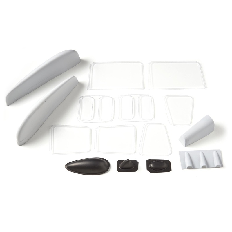 Nexa 1720mm L-19 Bird Dog Grey Plastic Parts Set