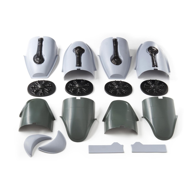 Nexa 2800mm B-24 Liberator Olive Drab Plastic Parts Set