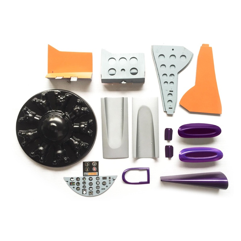 Nexa 2020mm Rare Bear Plastic Parts Set