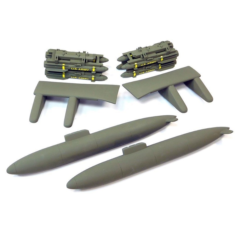 Roban 600 Size UH-60 Black Hawk Weapons Set