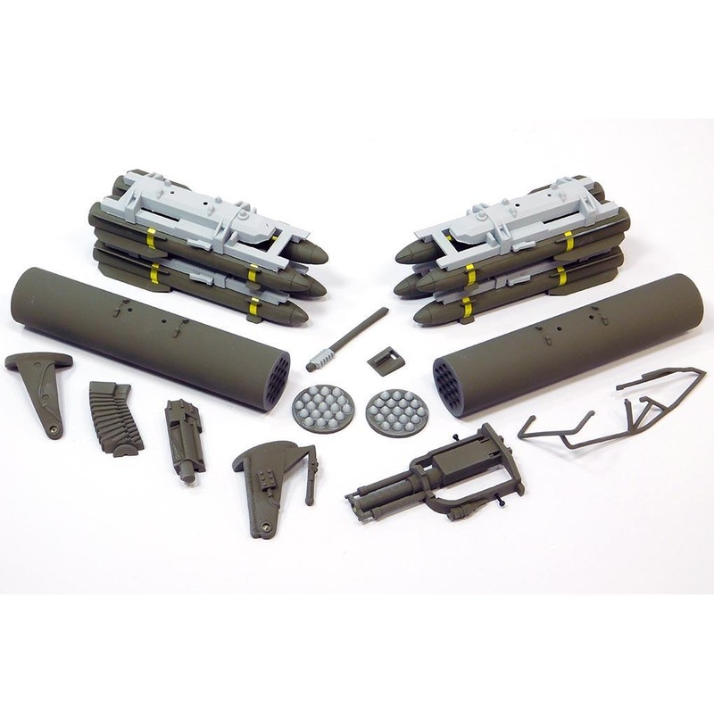 Roban 700 Size Grey AH-64 Apache Weapons Set
