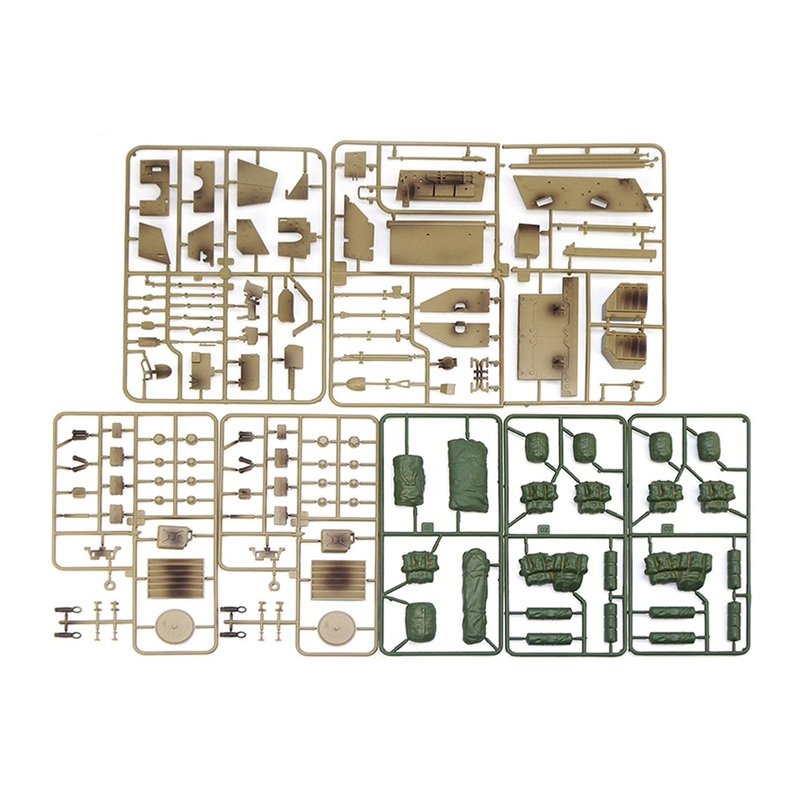 Tongde 1/16 Scale US M2A2 Bradley Plastic Parts Set