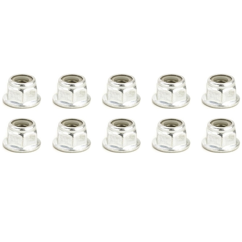 BenchCraft M6 Nylon Flange Lock Nuts (10 Pack)