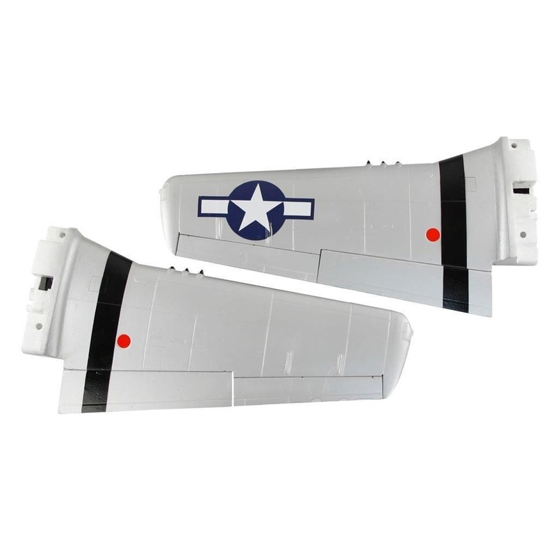 Freewing 1410mm P-51D Main Wing Set - Old Crow - (OPEN BOX)