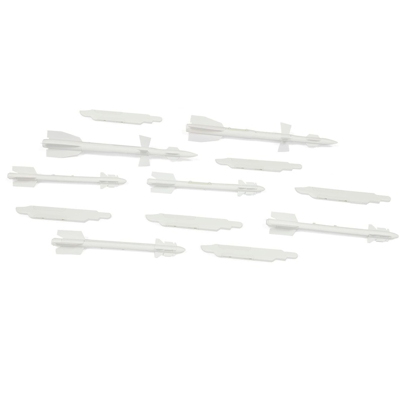 Freewing 80mm MiG-29 Fulcrum Red Star Missile Set