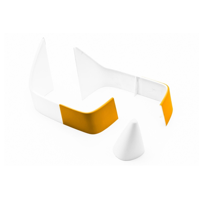 Freewing 90mm EDF Zeus Nose Cone and EDF Cover - Orange