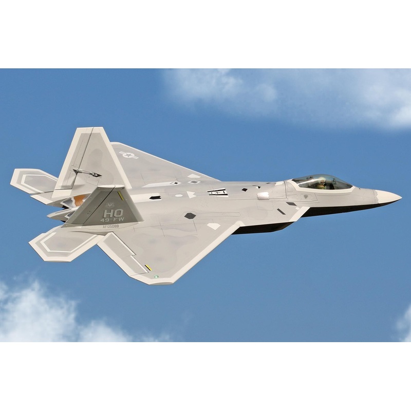 Freewing F-22 Raptor 80mm EDF Jet with Gyro - PNP - (OPEN BOX)