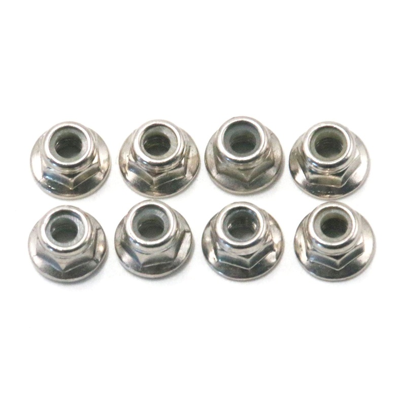 Primus M4 Flanged Lock Nuts (8)