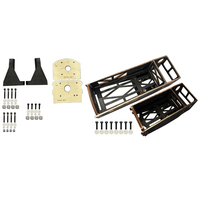 Black Horse 2500mm Heinkel He 111 Left Engine Mount & Motor Mount Set