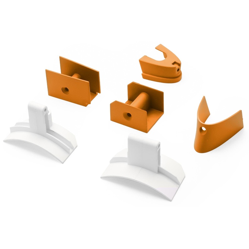Freewing 90mm EDF Zeus Rudder Mount - Orange