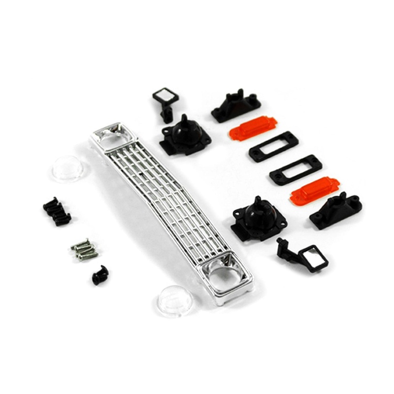 Hobby Plus 1/18 Scale Convoy Chrome Light Mount Set