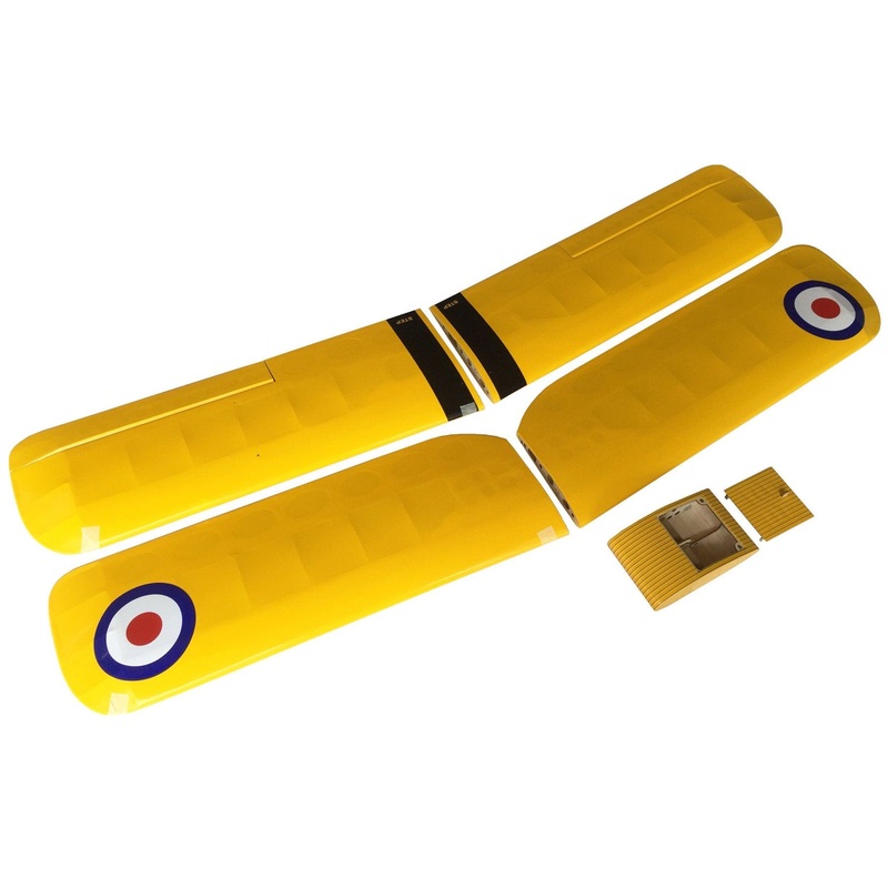 Nexa 1400mm DH.82 Tiger Moth Yellow Wing Set