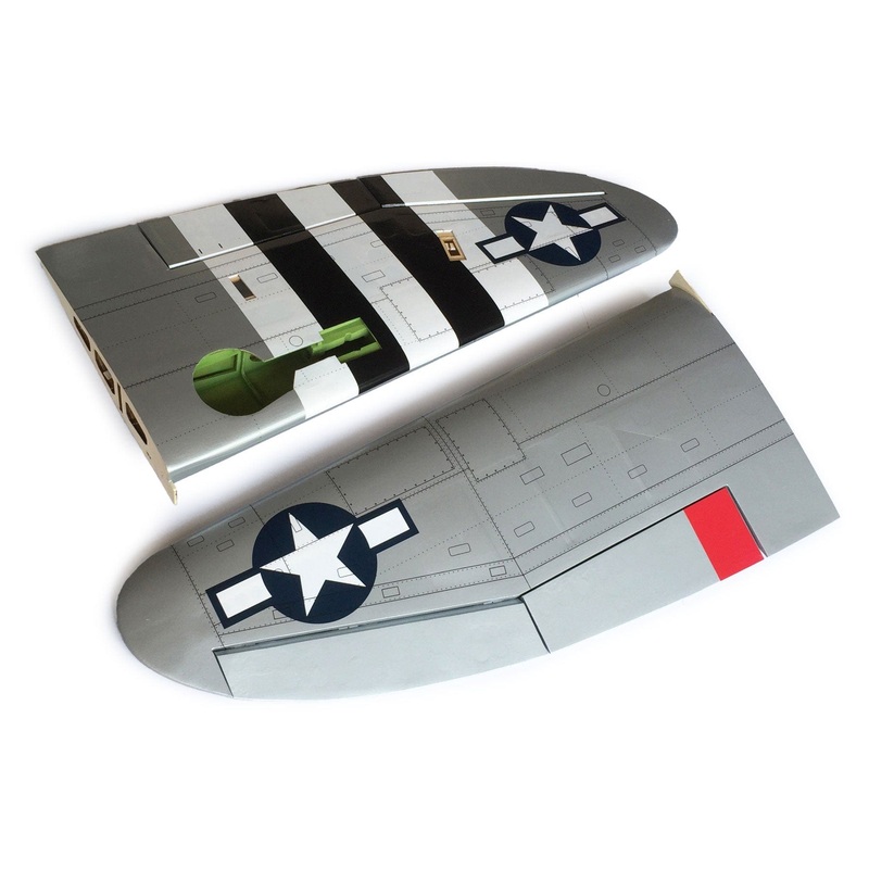 Nexa 1500mm P-47D Thunderbolt "Tarheel Hal" Main Wing Set