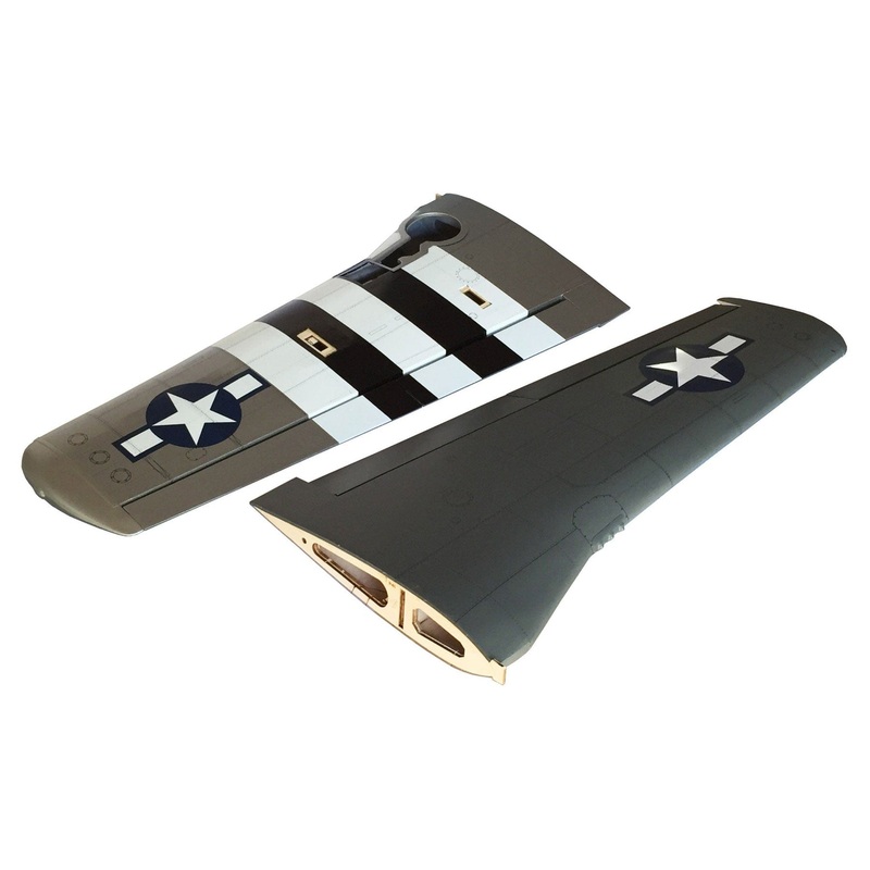 Nexa 1580mm P-51D Mustang "Happy Jack's Go Buggy" Main Wing Set