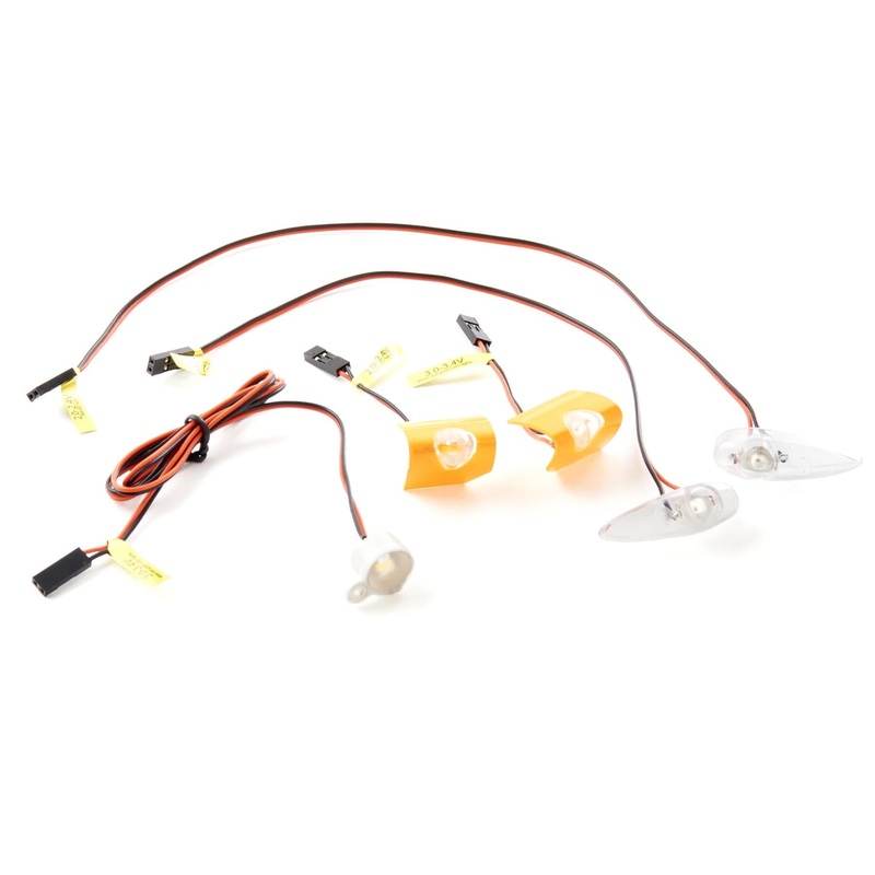 Freewing 90mm EDF Zeus LED Light Set - Orange