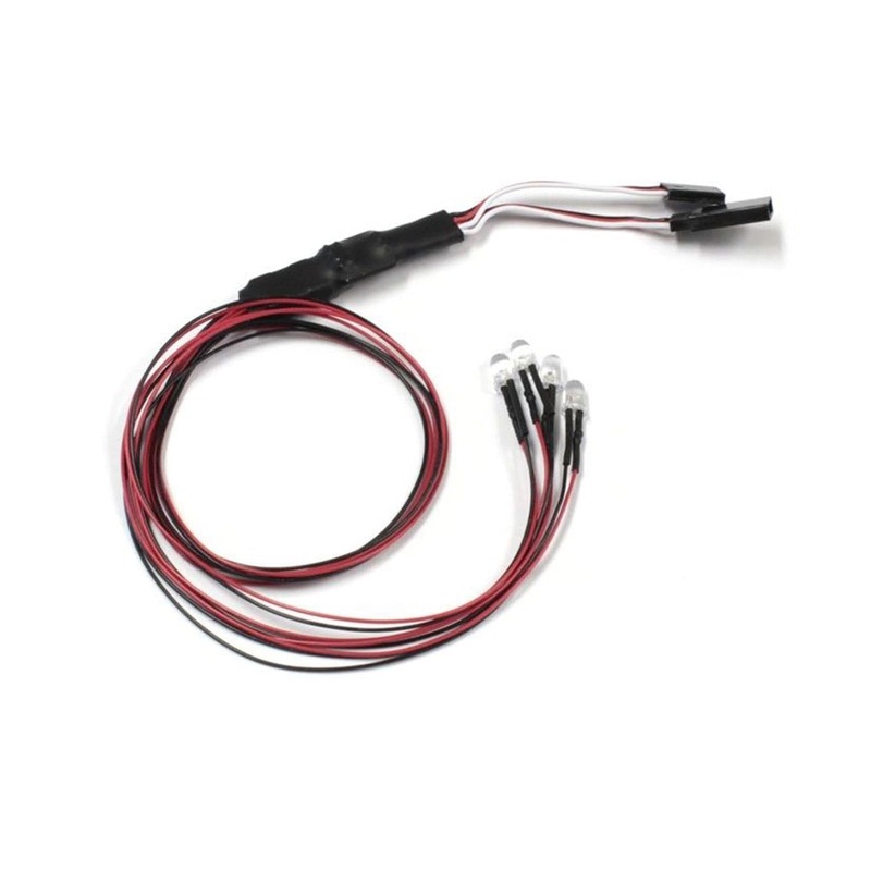 Kyosho LED Light Unit Clear with 400mm Leads (4)