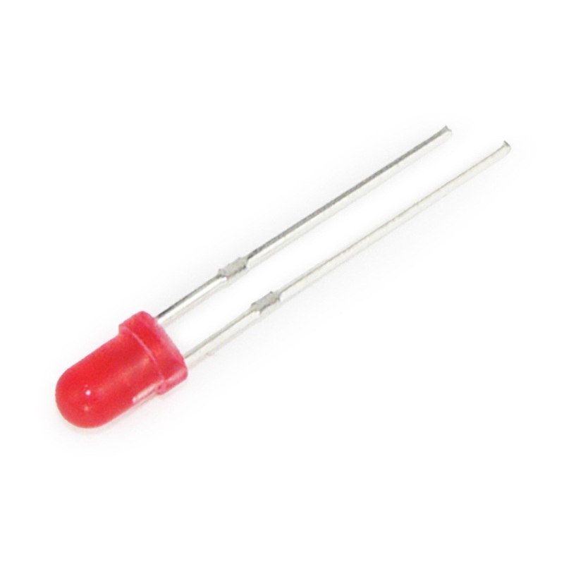 Tongde 1/16 Scale 3mm LED Red