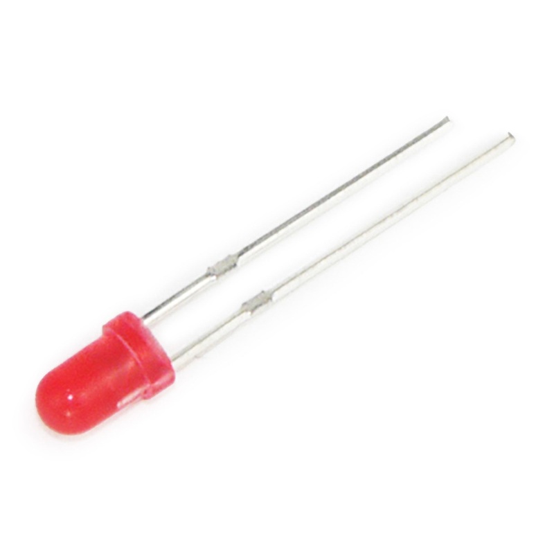 Tongde 1/16 Scale 5mm LED Red