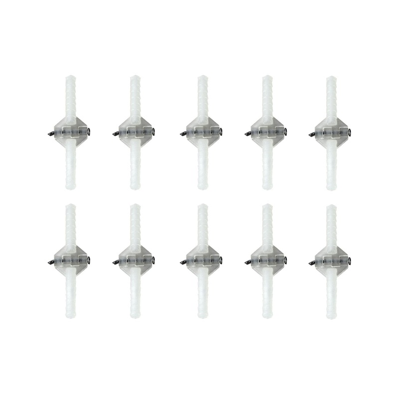 BenchCraft 2.5mm x 33mm Lightweight Pinned Hinges (10 Pack)