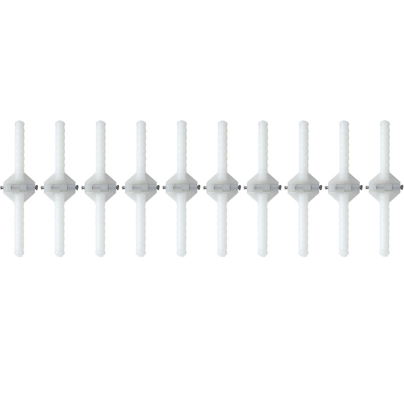 BenchCraft 3mm x 48mm Lightweight Pinned Hinges (10 Pack)