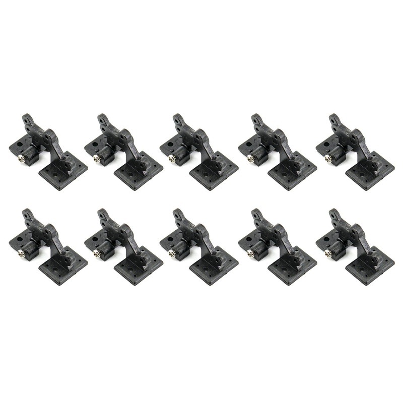 BenchCraft Hatch Hinges - Black (10 Pack)
