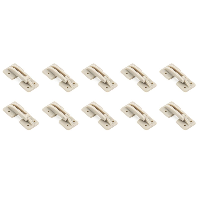 BenchCraft Hatch Hinges - Grey (10 Pack)