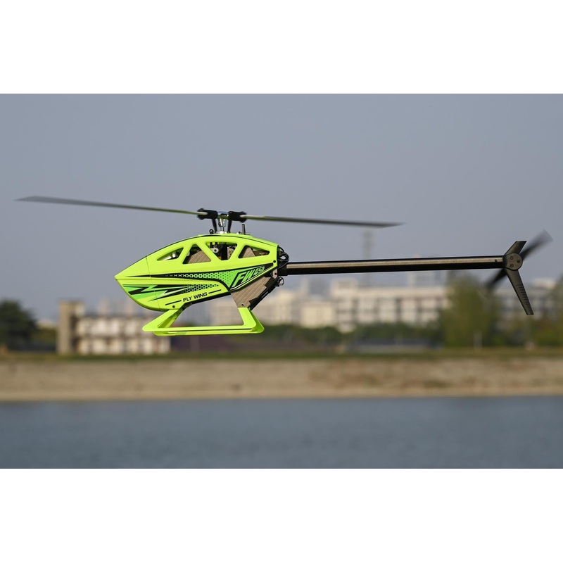 Fly Wing 450L V3 450 Size Green GPS Stabilized Helicopter - RTF