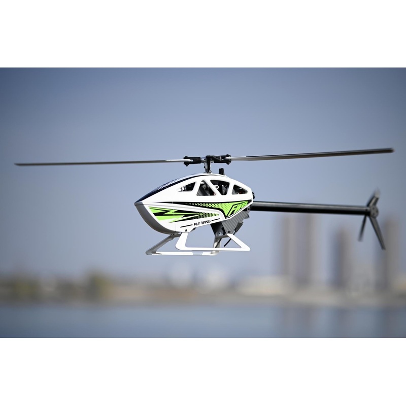 Fly Wing 450L V3 450 Size White GPS Stabilized Helicopter - RTF
