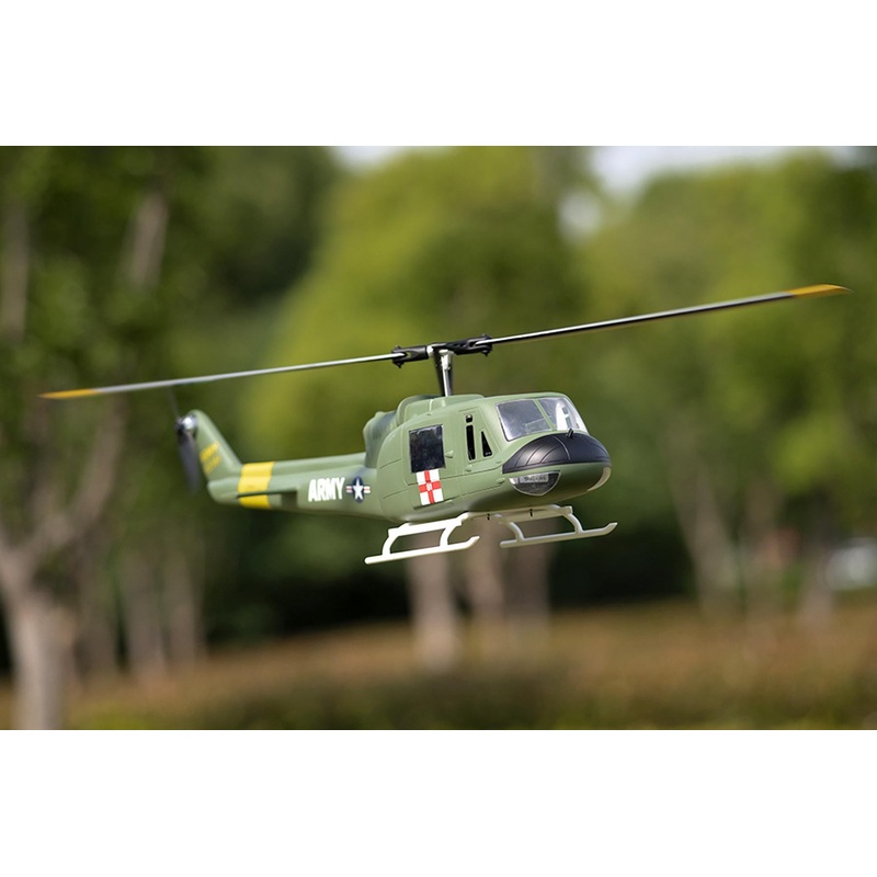 Fly Wing UH-1 Huey 450 Size GPS Stabilized Helicopter - RTF