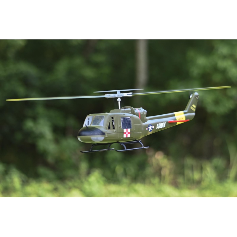 Fly Wing UH-1 Huey 450 Size V4 GPS Stabilized Helicopter - RTF
