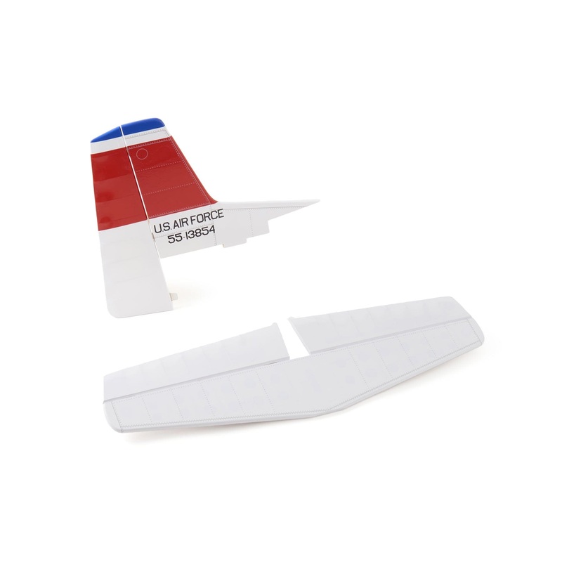 Nexa 1770mm T-28 Trojan Red and White Tail Set