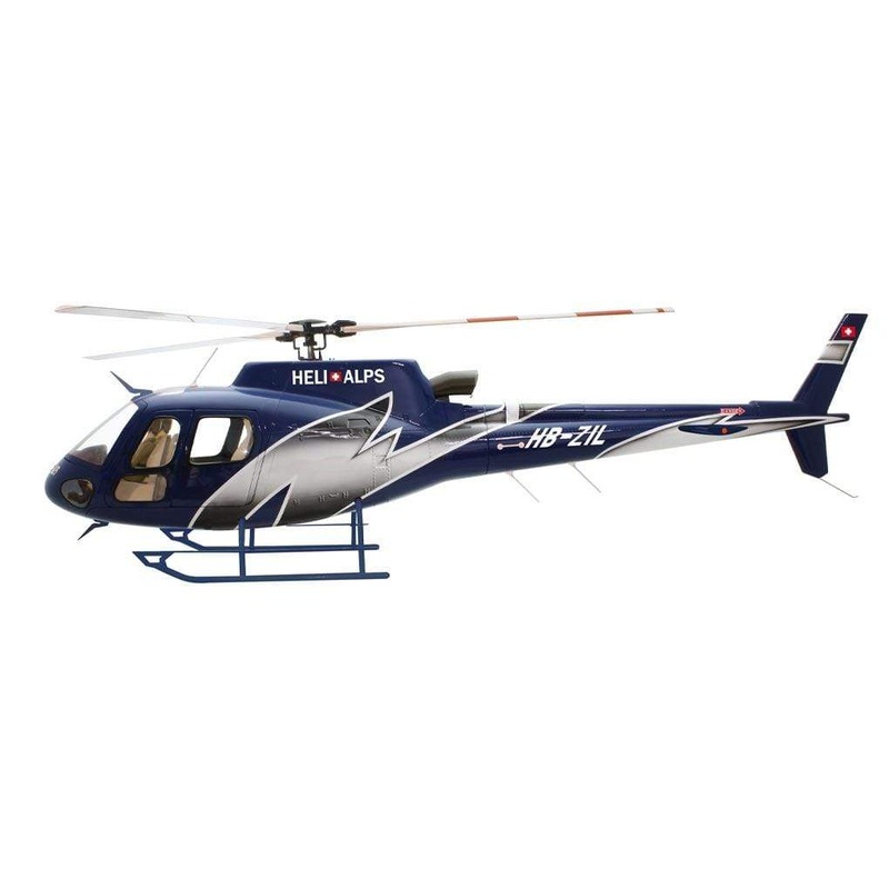 Roban AS350 Heli Alps 700 Size Scale Helicopter - ARF