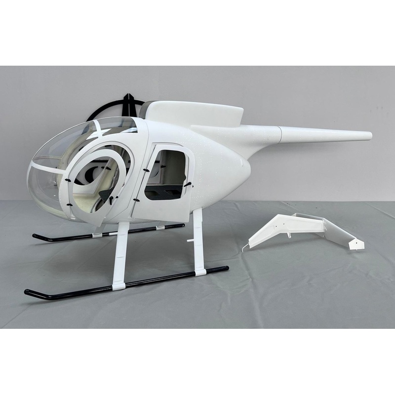 Roban MD-500D White 600 Size Helicopter Scale Conversion - KIT