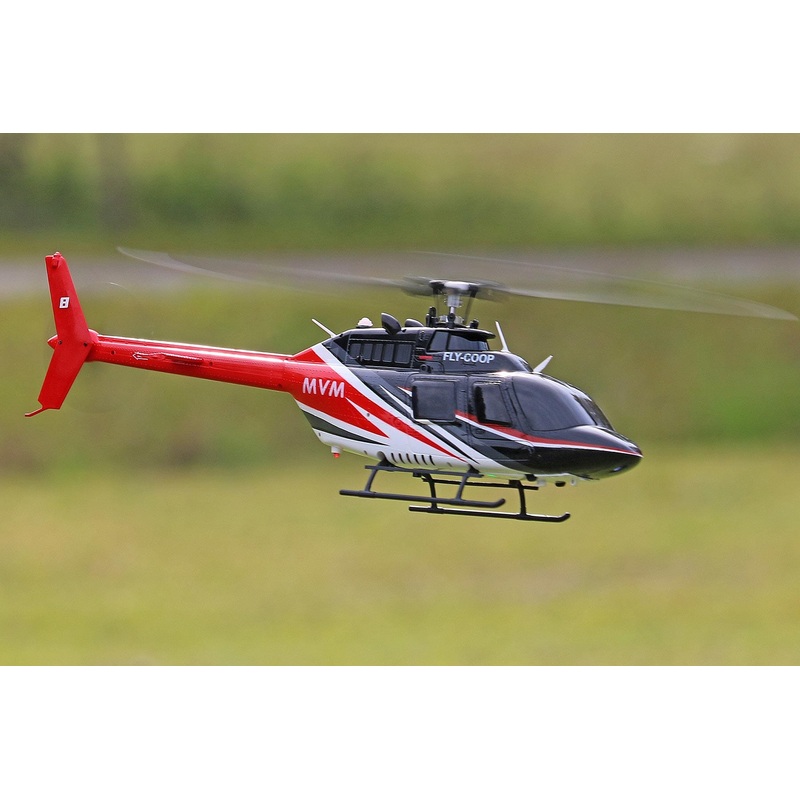 RotorScale Bell 206 200 Size Gyro Stabilized Helicopter - RTF