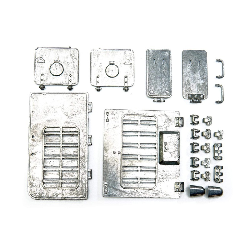 Torro 1/16 Scale German Panzer IV (Ausf. G) Metal Hatch Set