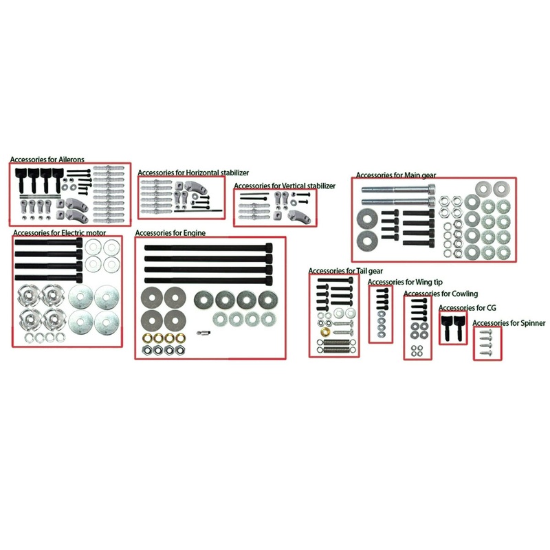 Black Horse 2000mm Sbach 342 V3 Hardware Set