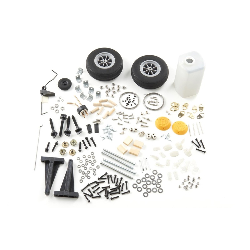Nexa 1400mm DH.82 Tiger Moth Yellow Hardware Mounting Set
