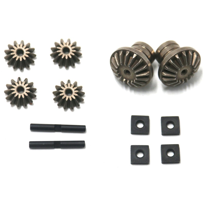 Primus 1/7 Scale Truck Diff Spider and Sun Gear Set 13T/16T with Pins