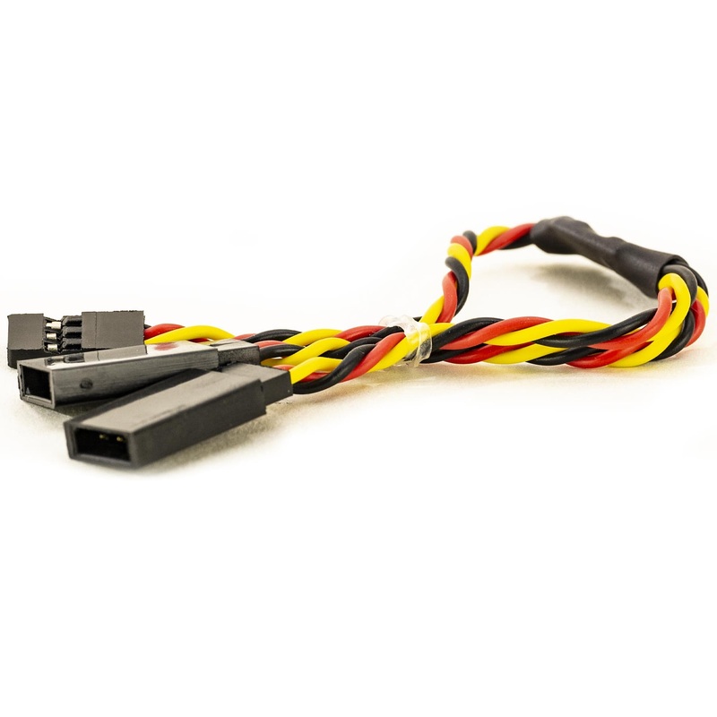 BenchCraft 150mm (6") Servo Y Extension Twisted Cable