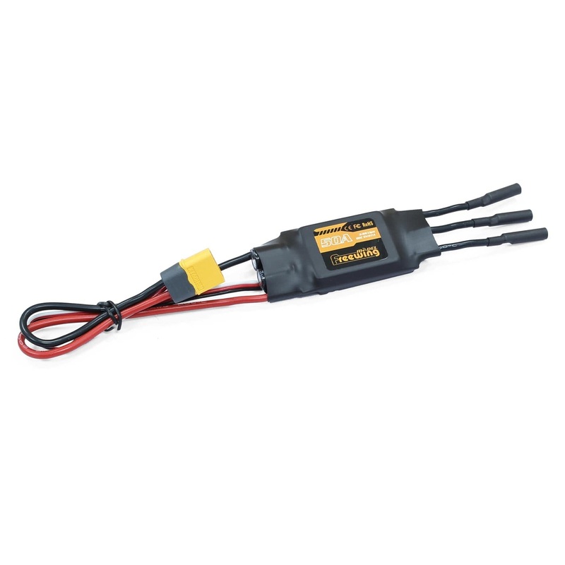 Freewing 50A ESC with XT60 Connector