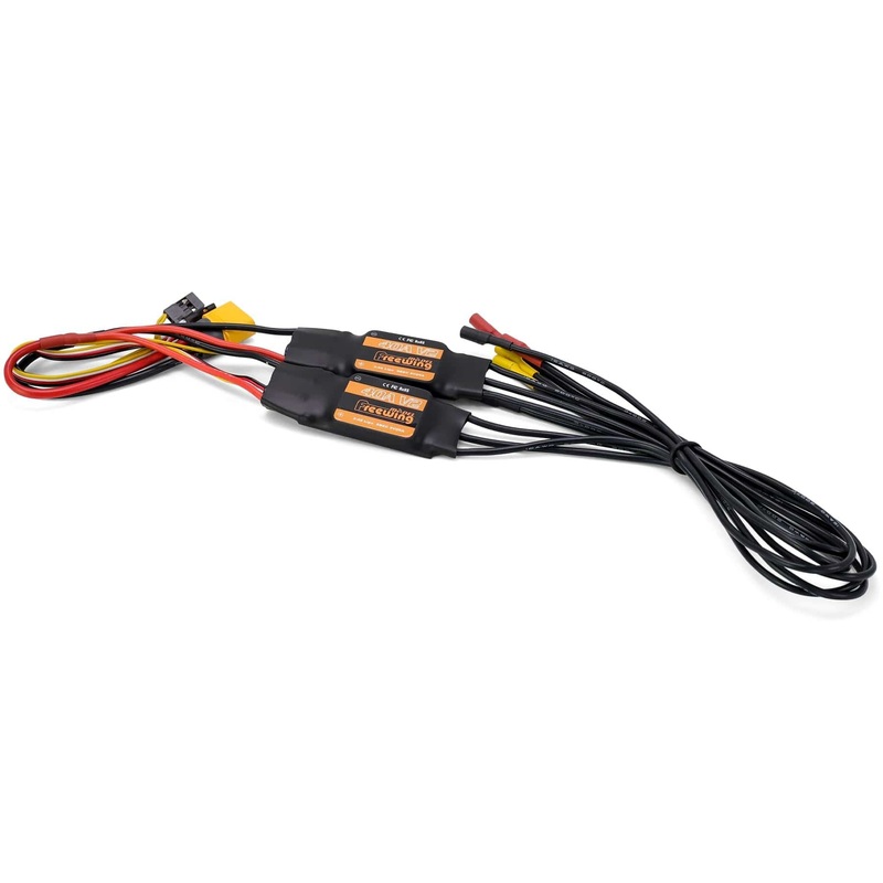 Freewing Dual 40A Brushless ESCs with XT-60 Connector