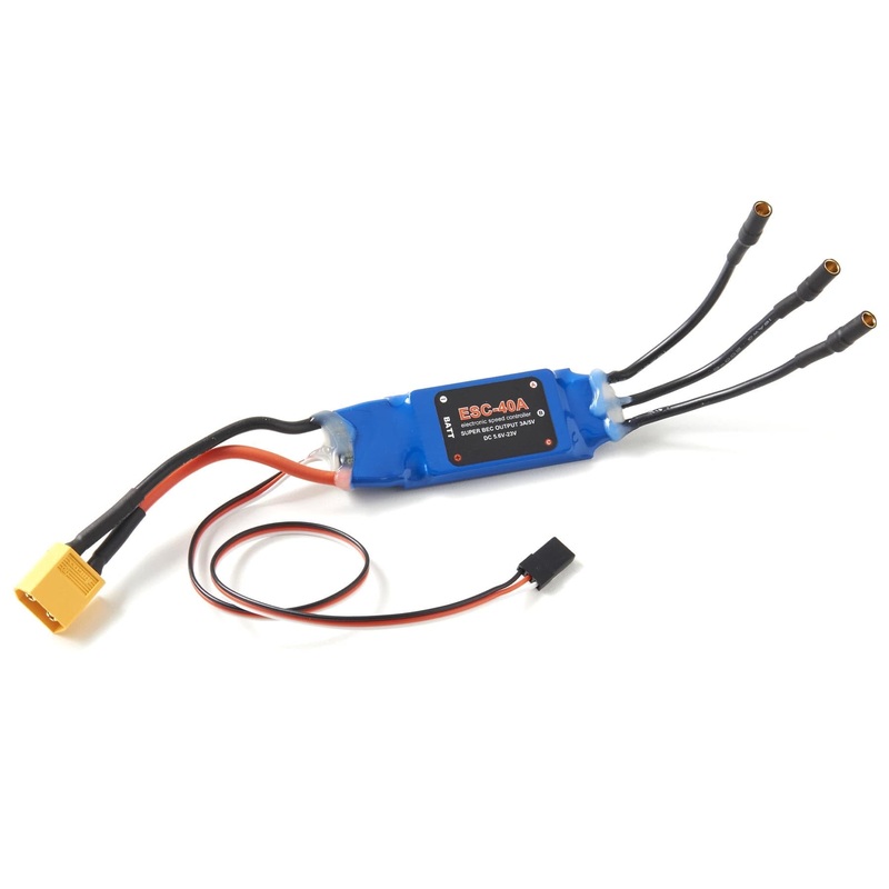 Skynetic 700mm Dragonfly Seaplane V2 40A Brushless ESC with XT-60 Connector