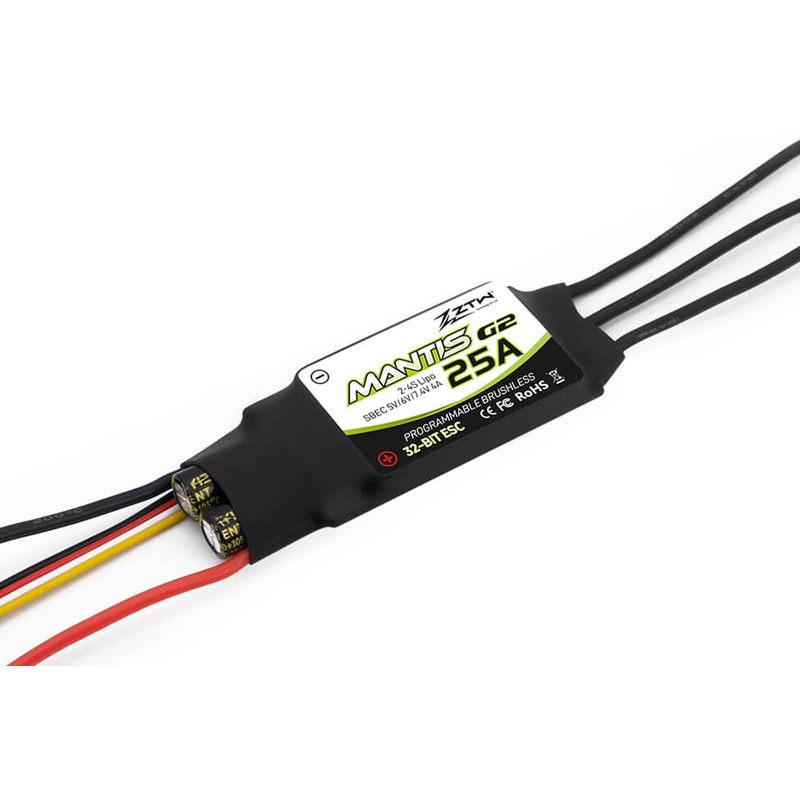 ZTW Mantis G2 25A ESC with 4A SBEC
