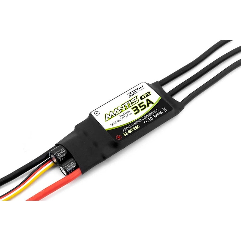 ZTW Mantis G2 35A ESC with 4A SBEC