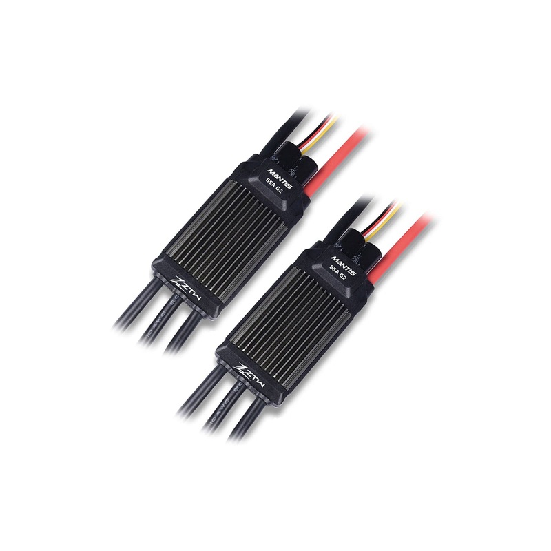 ZTW Mantis G2 85A ESC with 8A SBEC Multi-Pack (2 ESCs)