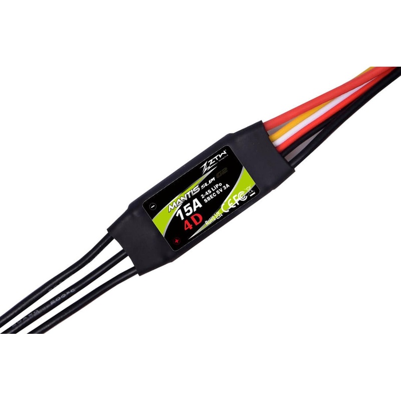 ZTW Mantis Slim G2 15A ESC with 3A SBEC
